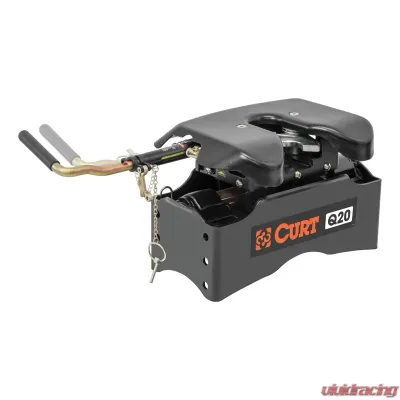 Curt Q20 5th Wheel Hitch with Ram Puck System Legs - 16045