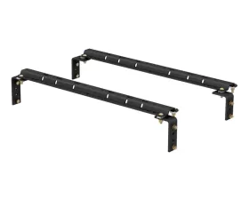 Curt Universal 5th Wheel Base Rails (Carbide Black)