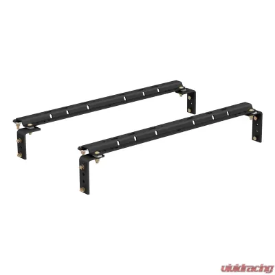 Curt Universal 5th Wheel Base Rails (Carbide Black) - 16200