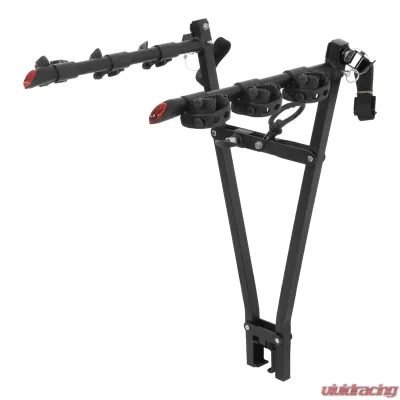 Curt Clamp-On Bike Rack (3 Bikes, Fits Over 2" Shank) - 18013