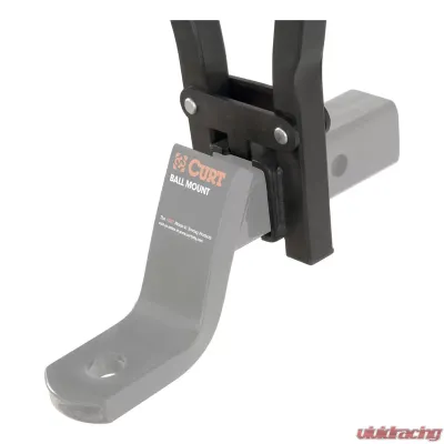 Curt Clamp-On Bike Rack (3 Bikes, Fits Over 2" Shank) - 18013