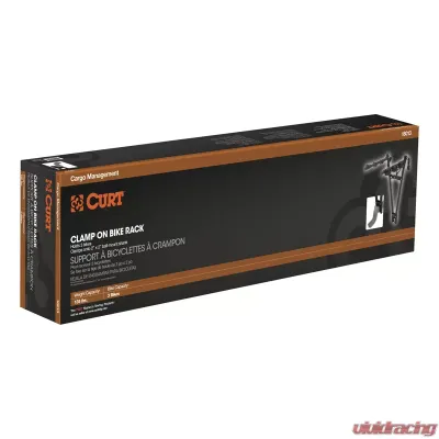 Curt Clamp-On Bike Rack (3 Bikes, Fits Over 2" Shank) - 18013