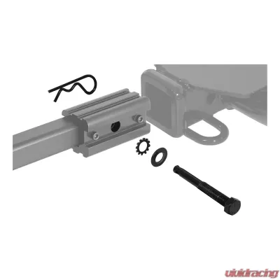 Curt Extendable Hitch-Mounted Bike Rack (2 or 4 Bikes, 1-1/4" or 2" Shank) - 18030