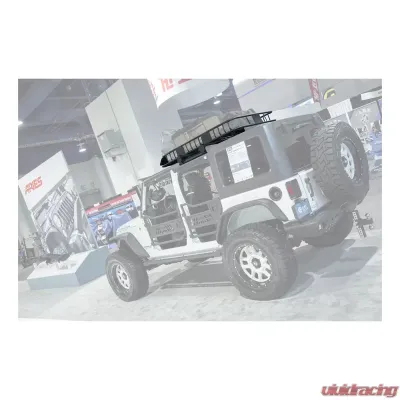 Curt 21" x 37" Roof Rack Cargo Carrier Extension - 18117