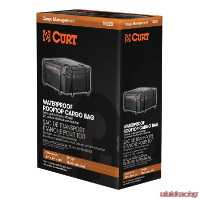 Curt 38" x 34" x 18" Roof Rack Cargo Bag - 18220