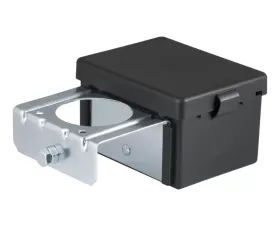 Curt 5" x 3-1/4" x 3-7/8" Lockable Breakaway Battery Case with Metal Bracket