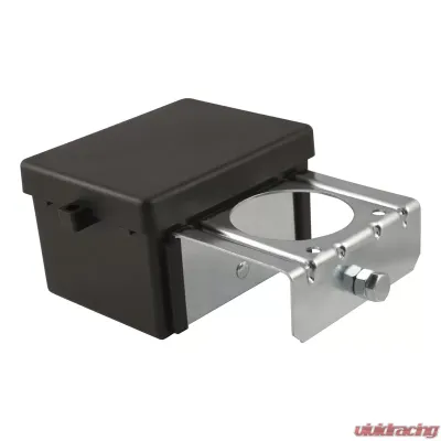 Curt 5" x 3-1/4" x 3-7/8" Lockable Breakaway Battery Case with Metal Bracket - 52029