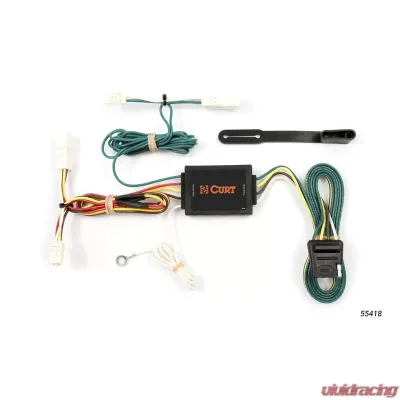 Curt Custom Wiring Harness (4-Way Flat Output) - 55418