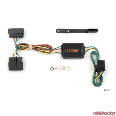 Curt Custom Wiring Harness (4-Way Flat Output) - 55510