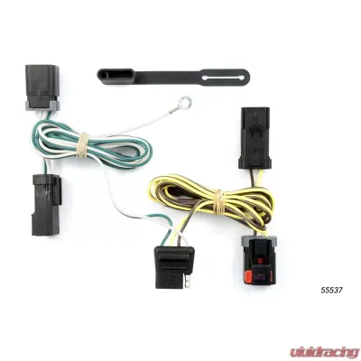 Curt Custom Wiring Harness (4-Way Flat Output) - 55537
