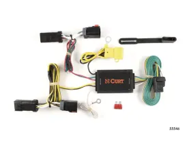 Curt Custom Wiring Harness (4-Way Flat Output)