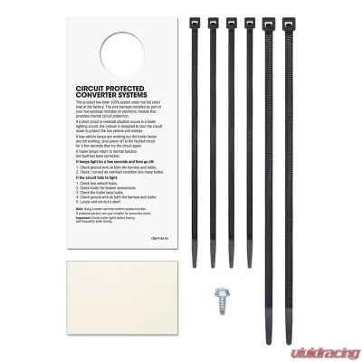 Curt Custom Wiring Connector (4-Way Flat Output) - 55550