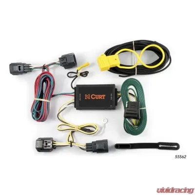 Curt Custom Wiring Harness (4-Way Flat Output) - 55562