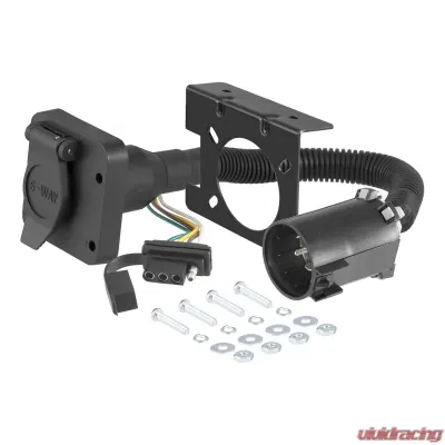 Curt Dual-Output 6 & 4-Way Connector (Plugs into USCAR) - 55664