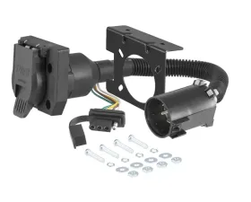 Curt Dual-Output 7 & 4-Way Connector (Plugs into USCAR)