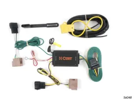Curt Custom Wiring Harness (4-Way Flat Output)