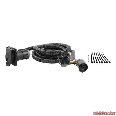 Curt 7' Custom Wiring Harness Extensions (Adds 7-Way RV Blade to Truck Bed, 10-Pack) - 56070010