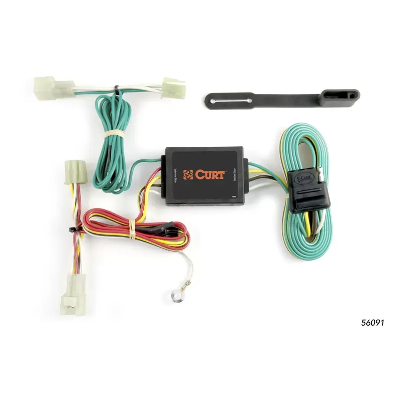 Curt Custom Wiring Harness (4-Way Flat Output) - 56091