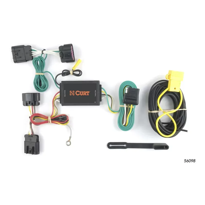 Curt Custom Wiring Harness (4-Way Flat Output) - 56098