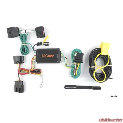 Curt Custom Wiring Harness (4-Way Flat Output) - 56098