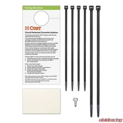 Curt Custom Wiring Harness (4-Way Flat Output) - 56103