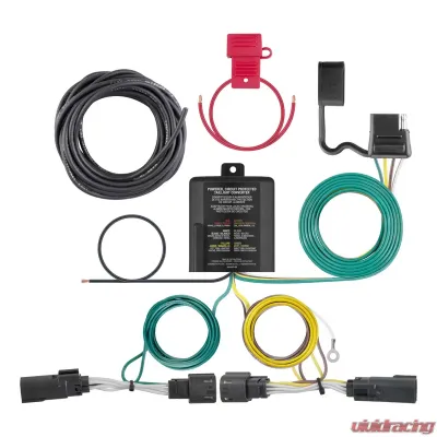 Curt Custom Wiring Harness (4-Way Flat Output) - 56343