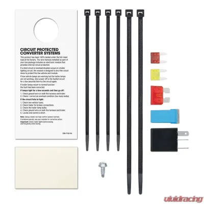 Curt Custom Wiring Connector (4-Way Flat Output) - 56365