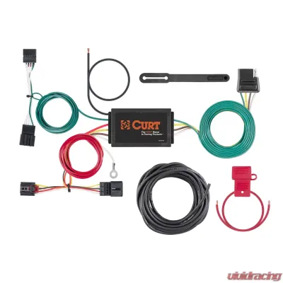 Curt Custom Wiring Harness (4-Way Flat Output) - 56380