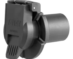 Curt Replacement OE 7-Way RV Blade Socket (Twists into USCAR)