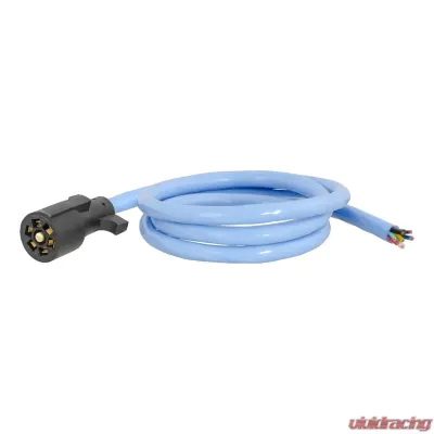 Curt 8' Cold-Weather Replacement 7-Way RV Blade Harness (Trailer Side) - 56612