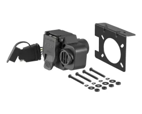 Curt Dual-Output 7 & 4-Way Connector with Backup Alarm (Plugs into USCAR)