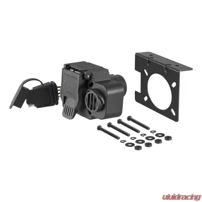 Curt Dual-Output 7 & 4-Way Connector with Backup Alarm (Plugs into USCAR) - 57101