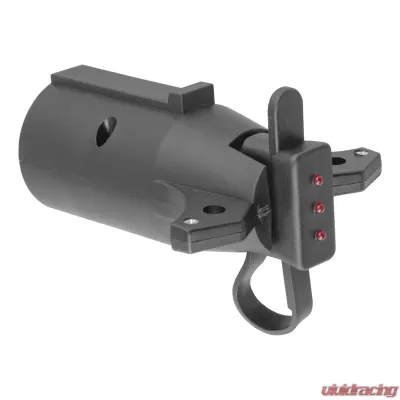 Curt Electrical Adapter with Tester (7-Way RV Blade Vehicle to 4-Way Flat Trailer) - 57245