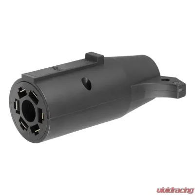 Curt Adapter (7-Way RV Blade to 6-Way Round Trailer, Center Pin Auxiliary) - 57260