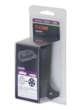 Curt Adapter (7-Way RV Blade to 6-Way Round Trailer, Center Pin Auxiliary, Packaged)                                     - 57261 - Image 3