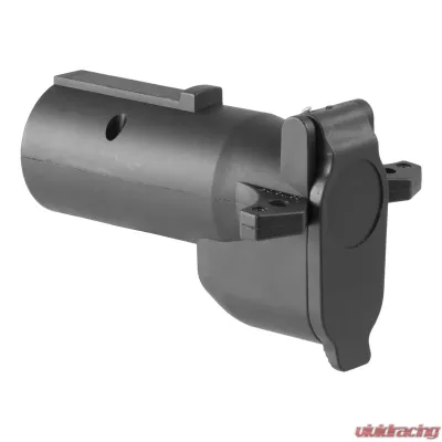 Curt Adapter with Alarm (7-Way RV Blade to 6-Way Round Trailer, Center Pin Auxiliary) - 57726