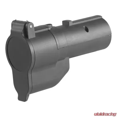 Curt 7-Way RV Blade Electrical Adapter with Backup Alarm (Packaged) - 57727