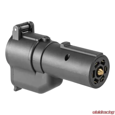 Curt 7-Way RV Blade Electrical Adapter with Backup Alarm (Packaged) - 57727