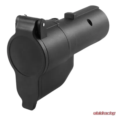 Curt 7-Way RV Blade Electrical Adapter with Backup Alarm (Packaged) - 57727