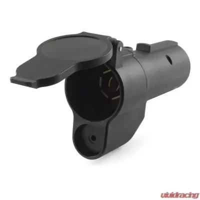 Curt 7-Way RV Blade Electrical Adapter with Backup Alarm (Packaged) - 57727