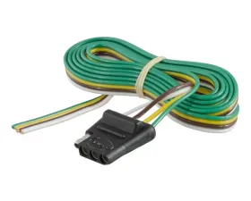 Curt 4-Way Flat Connector Socket with 60