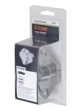 Curt 4-Way Round Connector Socket (Vehicle Side, Packaged)                                     - 58071 - Image 5
