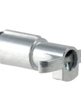 Curt 6-Way Round Connector Plug (Trailer Side, Chrome Plastic)                                     - 58120 - Image 2