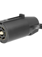 Curt 7-Way RV Blade Connector Plug (Trailer Side, Black Plastic, Packaged)                                     - 58141 - Image 3