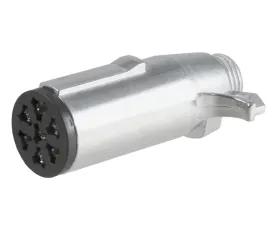 Curt 7-Way Round Connector Plug (Trailer Side)