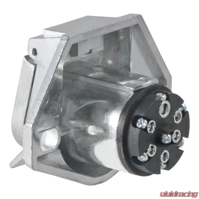 Curt 7-Way Round Connector Socket (Vehicle Side) - 58170