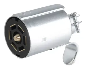 Curt 7-Way RV Blade Connector Plug (Trailer Side, Diecast Metal)
