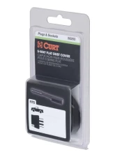 Curt 5-Way Flat Connector Dust Cover (Vehicle Side, Packaged)                                     - 58203 - Image 2
