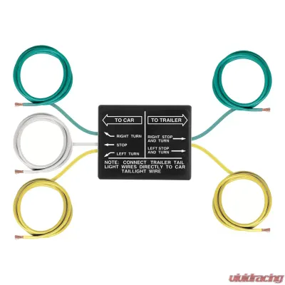 Curt Non-Powered 3-to-2-Wire Taillight Converter (Bulk) - 58240