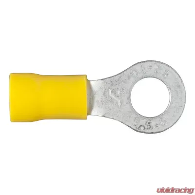 Curt Ring Terminals (12-10 Wire Gauge, 1/4" Stud Size, 100-Pack) - 59534